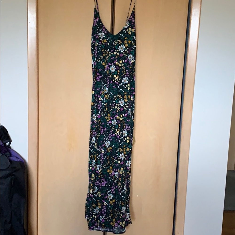 Multi colored maxi dress